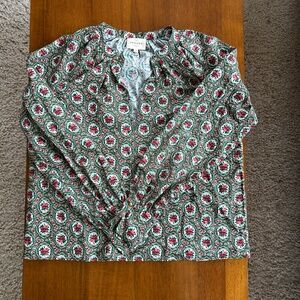 Sezane Floral Blouse